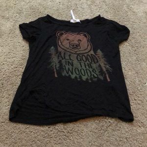 Black full tilt bear shirt